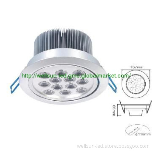 High Quality 18W LED Down Light Cool White Downlights